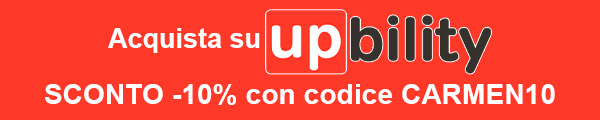 Acquista su Upbility con sconto 10% - Codice CARMEN10
